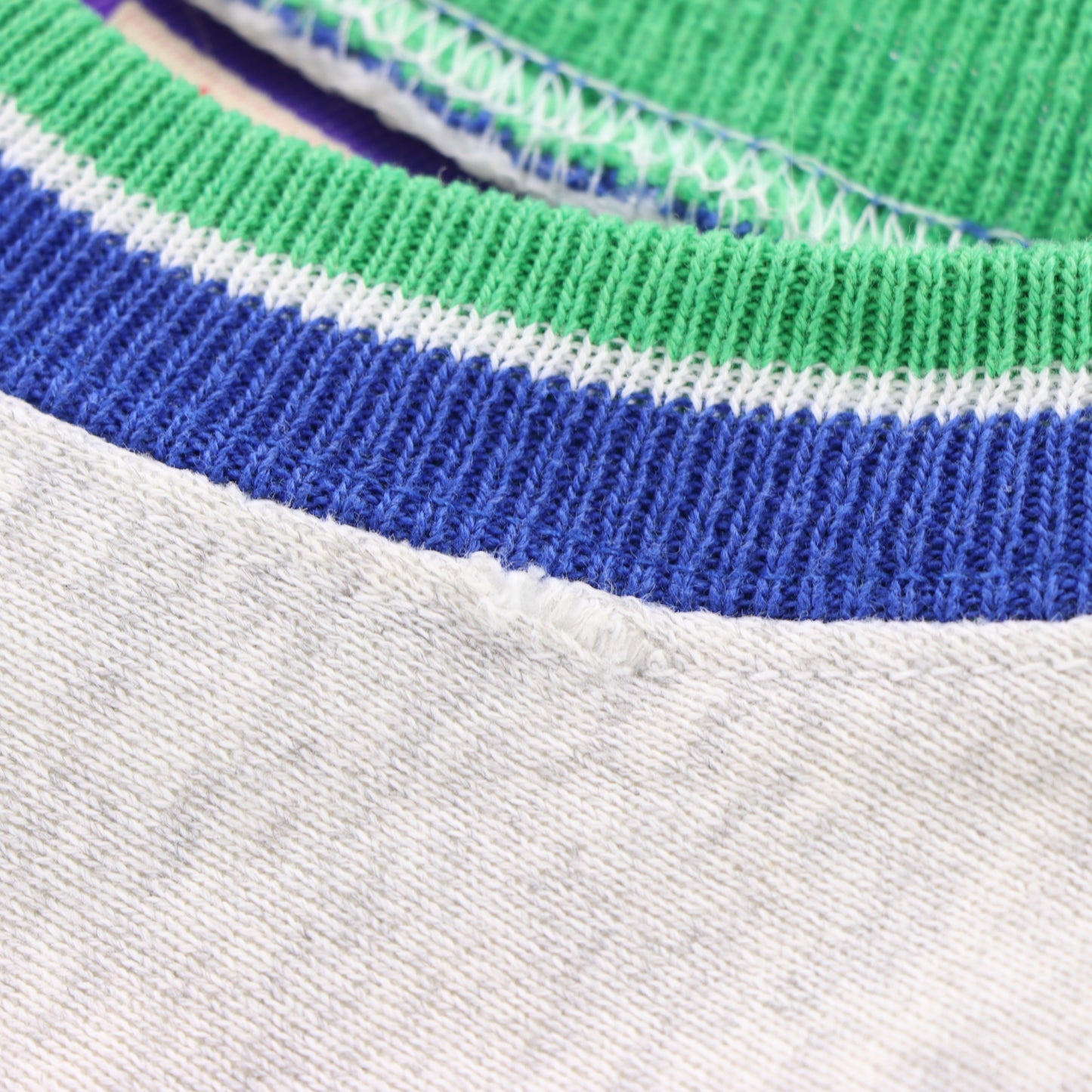 SEAHAWKS NFL Embroidered Spell Out Grey USA Made Sweatshirt (M)