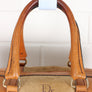 Vintage CHRISTIAN DIOR BAGAGES Leather & Suede 'Boston' Duffle Bag