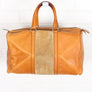 Vintage CHRISTIAN DIOR BAGAGES Leather & Suede 'Boston' Duffle Bag