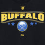 NHL Buffalo Sabres Championship History Front Back T-Shirt (M-L)
