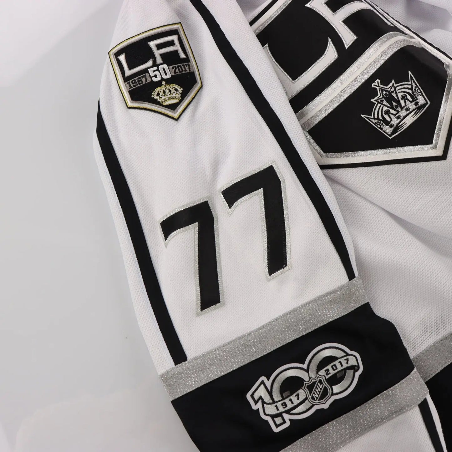 REEBOK NHL LA Kings Carter #77 Embroidered Hockey Jersey (M-L) Vintage Sole Melbourne