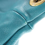 MARC JACOBS 'Q Hillier Hobo' Teal Leather Bag