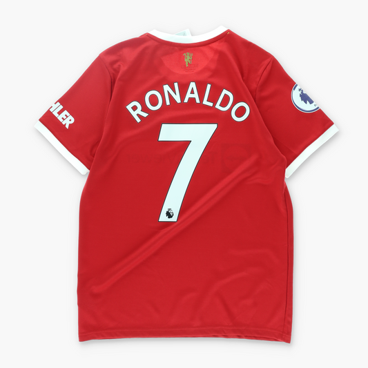 BOOTLEG Manchester United 2021/22 Home Soccer ADIDAS Jersey (M)