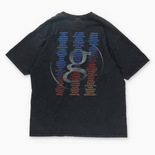 Garth Brooks Large Front Graphic Music Tour Black T-Shirt (XL) Vintage Sole Melbourne