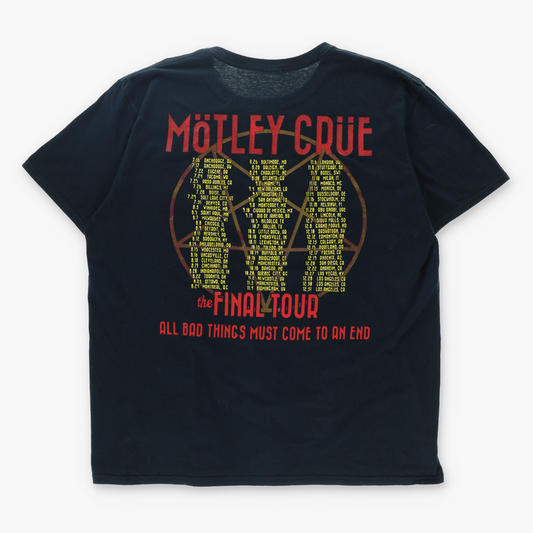 Mötley Crüe 'The Final Tour' Band Tour Music T-Shirt (XL)
