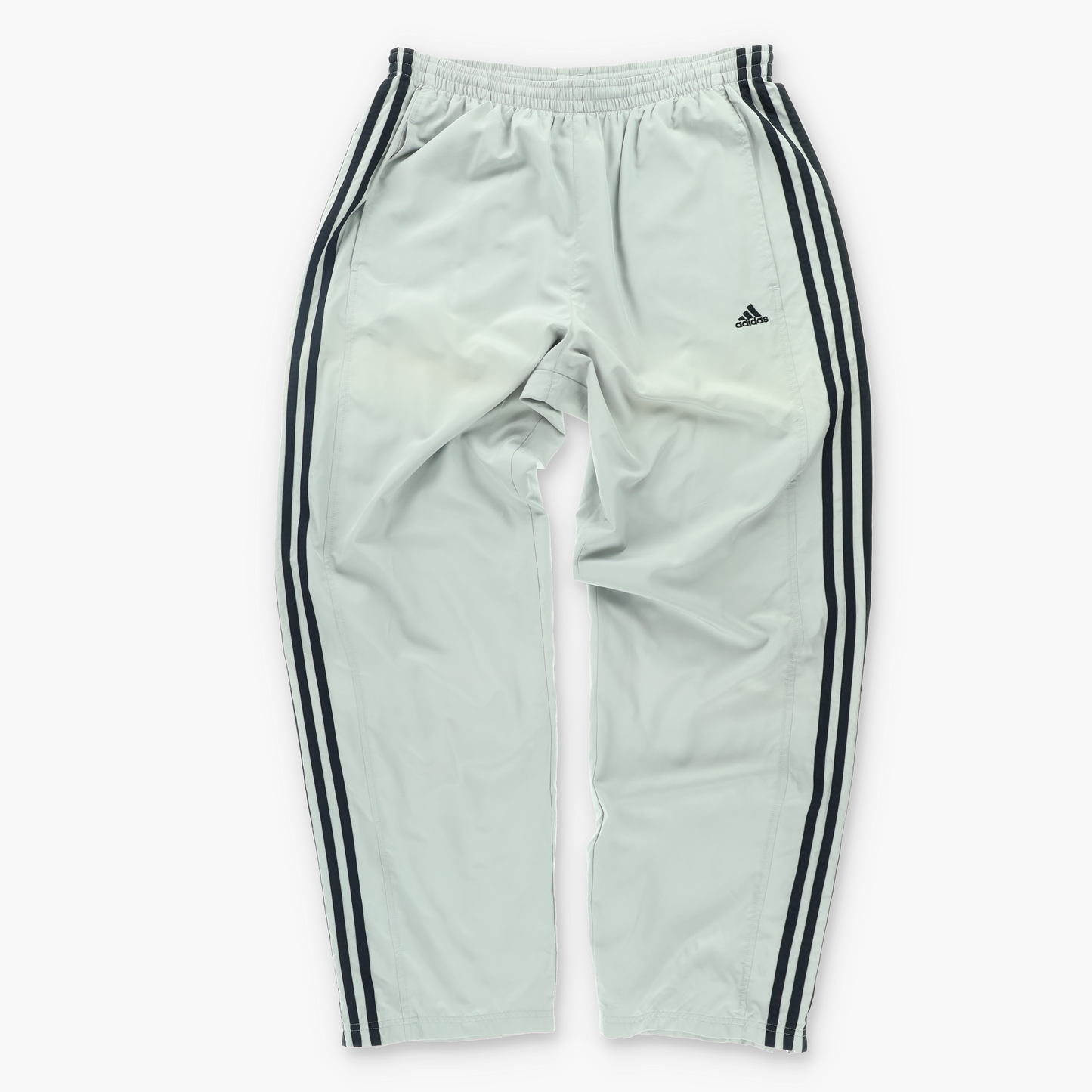 ADIDAS 90s 3-Stripe Grey Track Pants (M)
