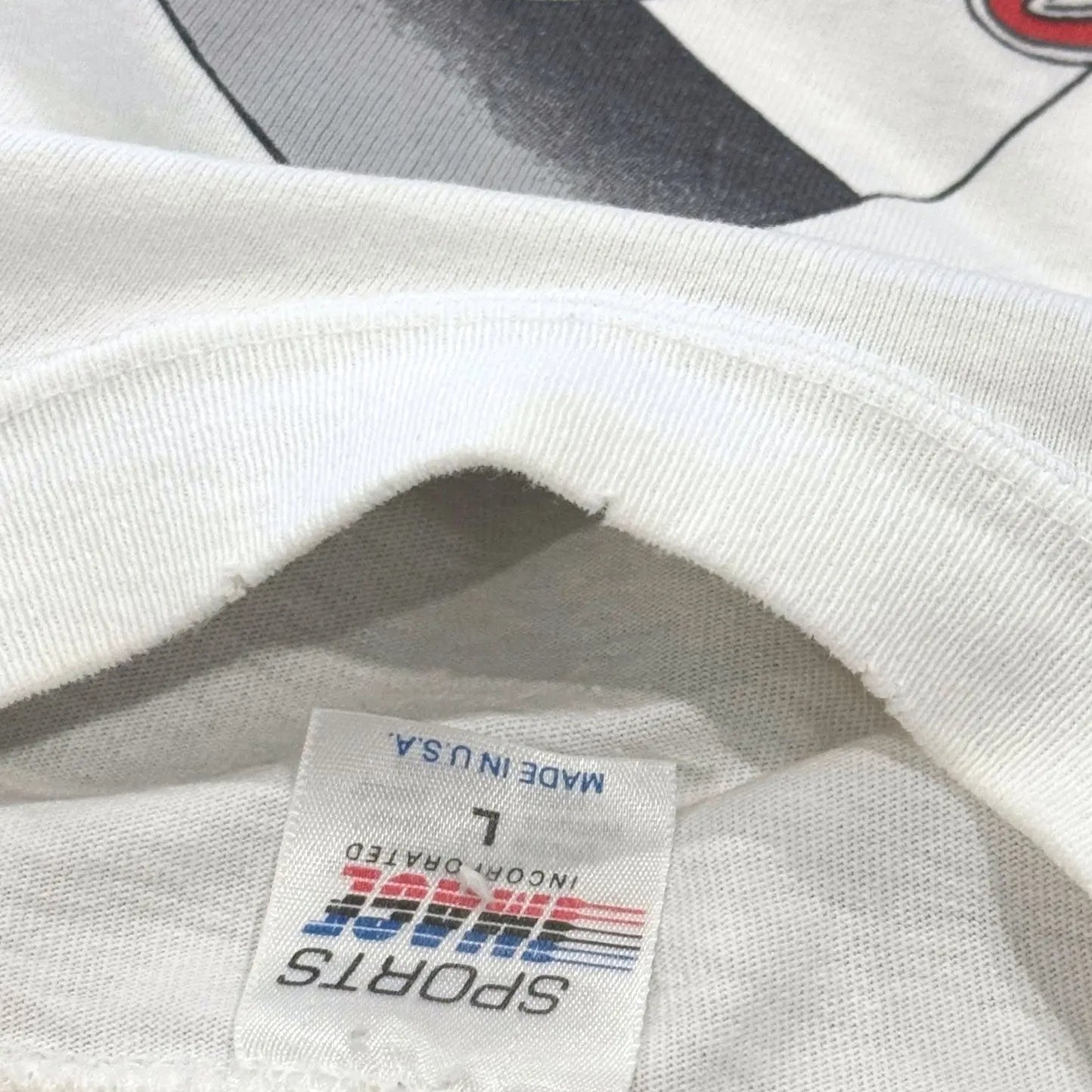 Dale Earnhardt 1995 "The Intimidator" All Over Print T-Shirt USA Made (L) Vintage Sole Melbourne