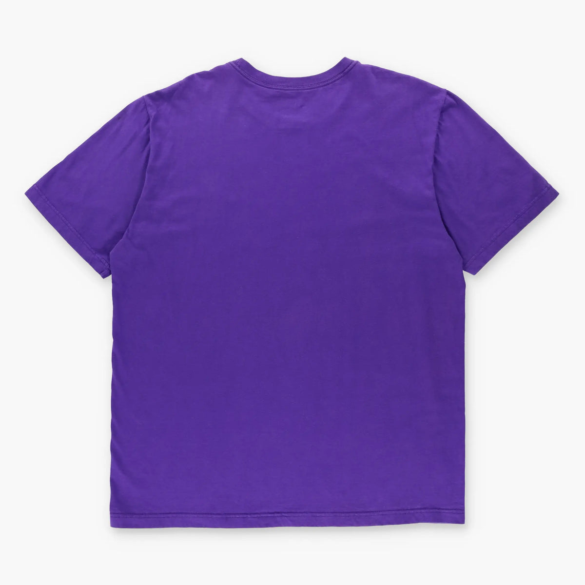 NIKE Purple & Yellow Regular Fit Embroidered Swoosh Logo Tee (XL-XXL) Vintage Sole Melbourne