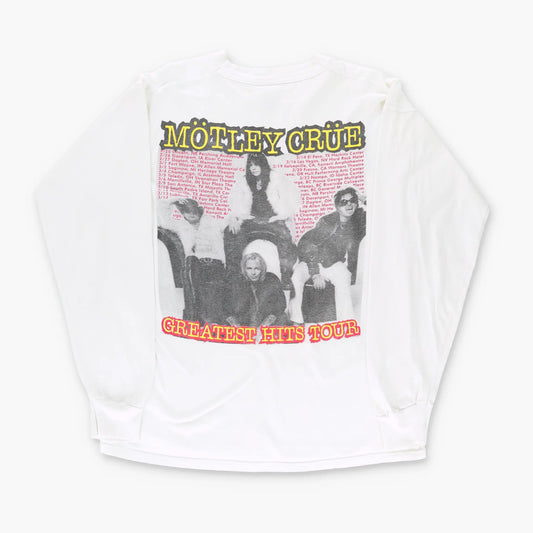 Motley Crue 1999 'Greatest Hits Tour' Long Sleeve Tee (L-XL) Vintage Sole Melbourne