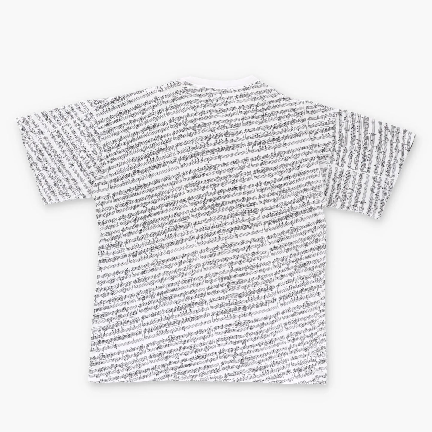 ALBERT ELOVITZ Sheet Music Graphic T-Shirt (M) Vintage Sole Melbourne