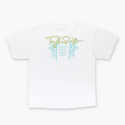 Taylor Swift 2010 Tour 'Speak Now' Tour T-Shirt (L-XL) Vintage Sole Melbourne