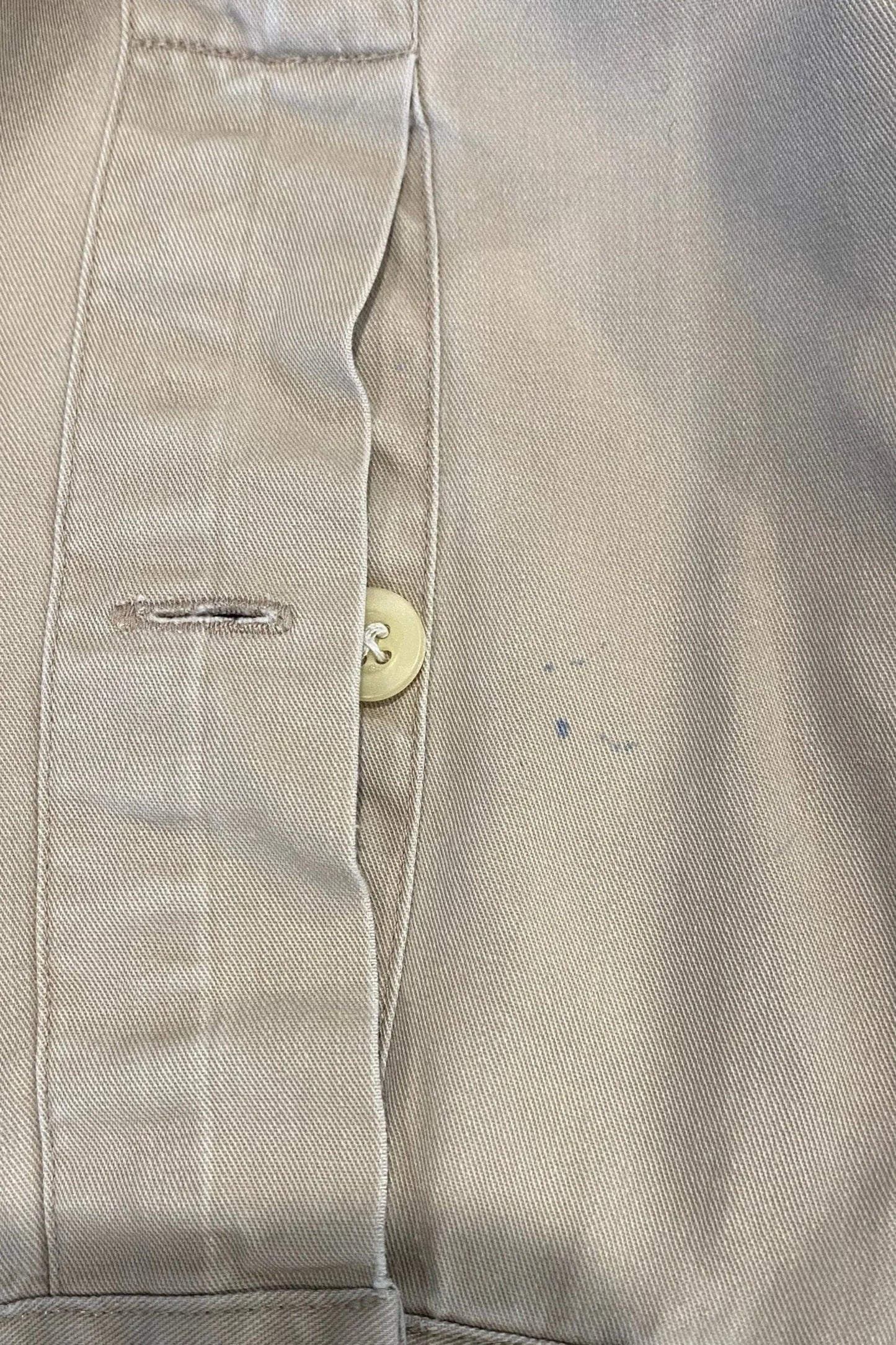 RALPH LAUREN 'Blake' Sand Brown Long Sleeve Shirt (L) Vintage Sole Melbourne