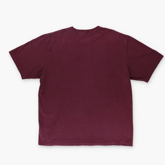 CARHARTT Maroon 'Original Fit' Pocket T-Shirt (L) Vintage Sole Melbourne