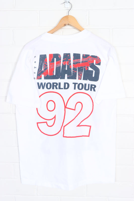 Bryan Adams 'Waking Up The World' 1992 Tour Single Stitch T-Shirt (L) - Vintage Sole Melbourne