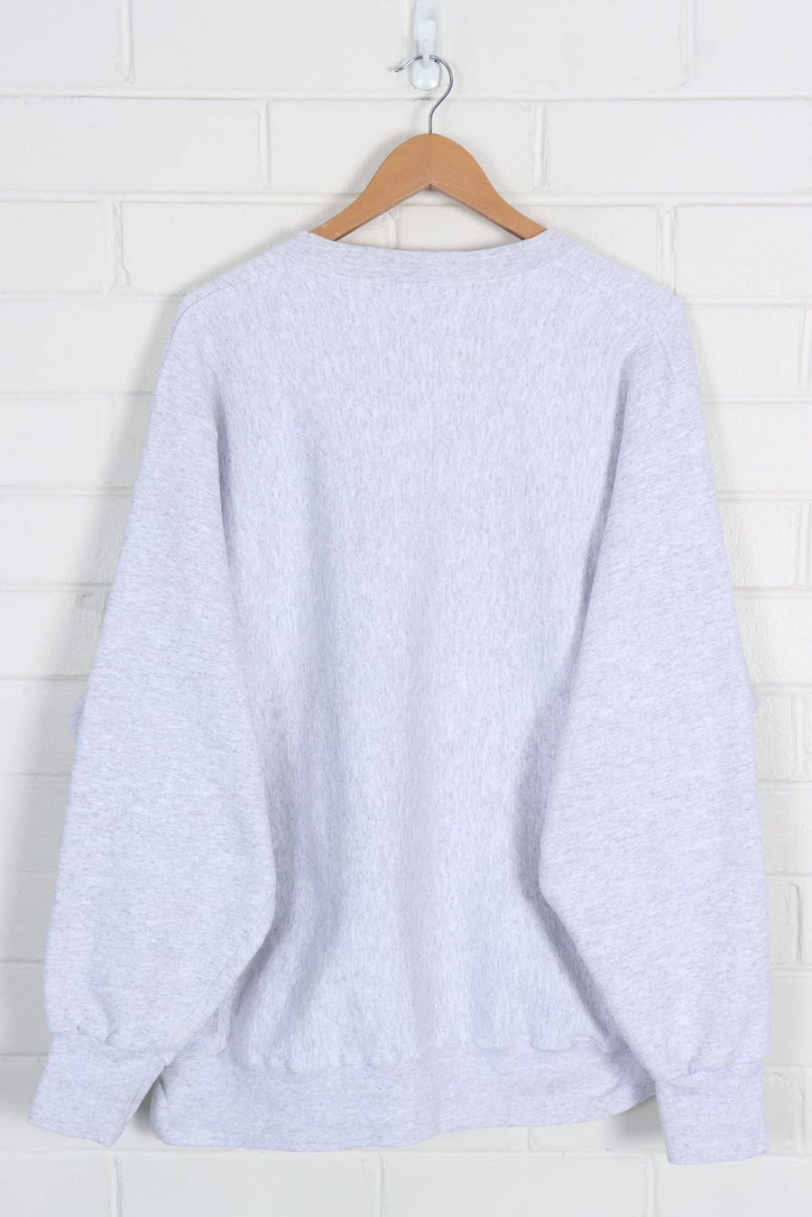 Capital University Ohio Grey Marle Reverse Weave Sweatshirt USA Made (XL)