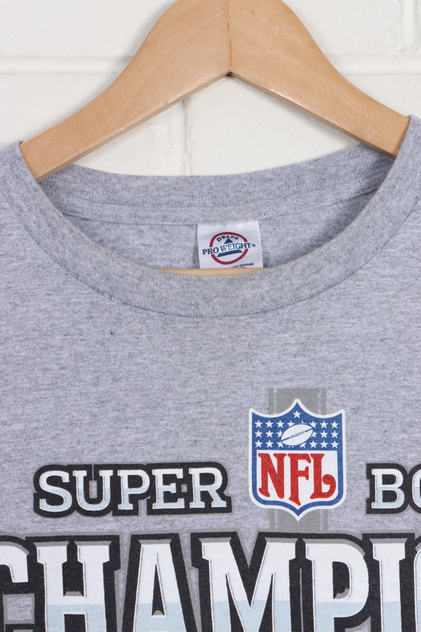 Pittsburgh Steelers NFL Super Bowl XL Champions T-Shirt (L) - Vintage Sole Melbourne