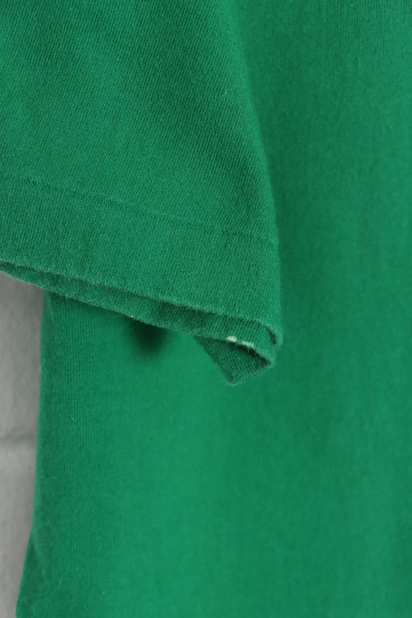 POLO RALPH LAUREN Green & Navy Embroidered Pocket Single Stitch Tee (M-L) - Vintage Sole Melbourne
