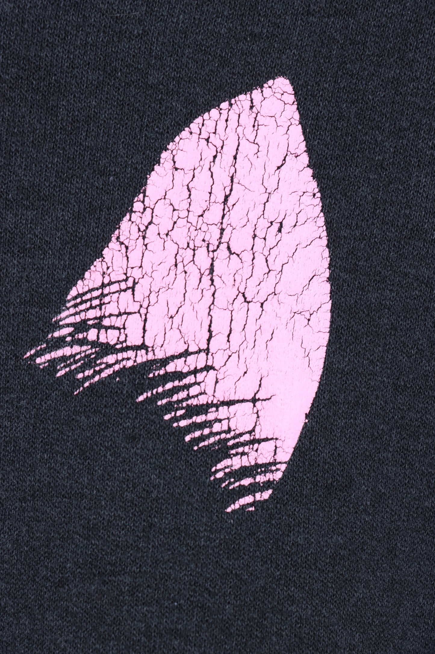 Vintage 1986 Black Cat Eyes Double Crew Neck Sweatshirt (XL) - Vintage Sole Melbourne