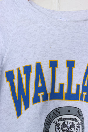 Wallace Michigan 1992 Crest Logo Sweatshirt (XL)