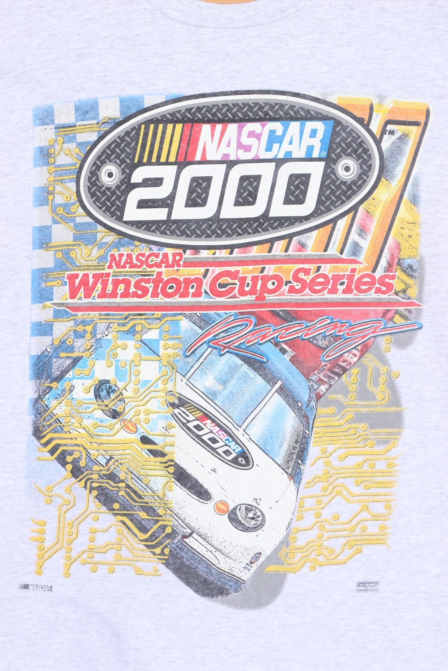 NASCAR Winston Cup 2000 Front Back T-Shirt (L) - Vintage Sole Melbourne
