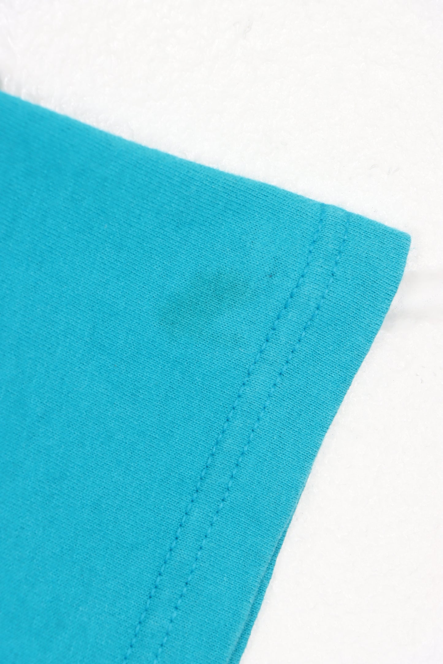Turquoise REEBOK Single Stitch T-Shirt USA Made (XL) - Vintage Sole Melbourne