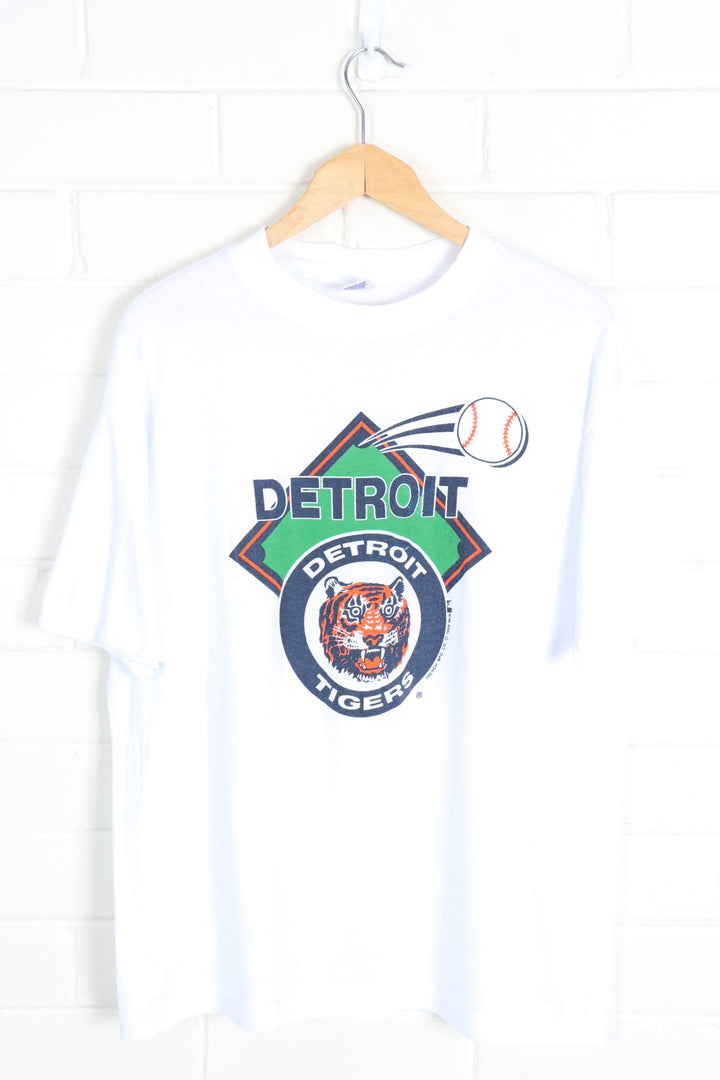 Vintage 1988 Detroit Tigers MLB Single Stitch Baseball Tee (L) - Vintage Sole Melbourne