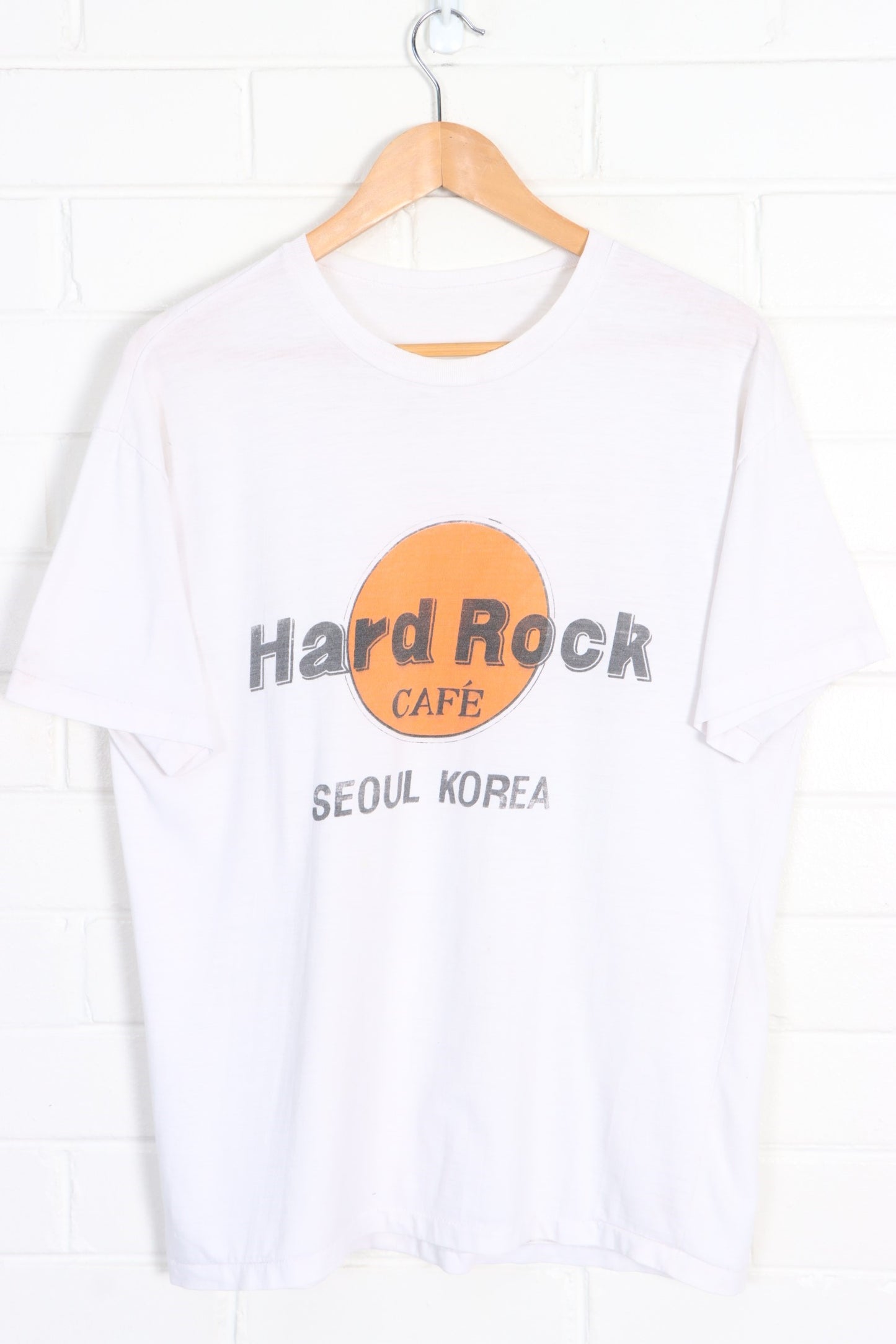 HARD ROCK CAFE Seoul Korea Single Stitch T-Shirt (M) - Vintage Sole Melbourne