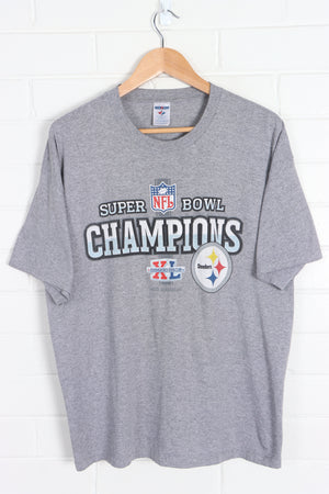 NFL Pittsburgh Steelers 40th Anniversary Super Bowl Champions Tee (XL) - Vintage Sole Melbourne