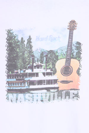 HARD ROCK CAFE Nashville Boat Tour Front Back T-Shirt (L) - Vintage Sole Melbourne