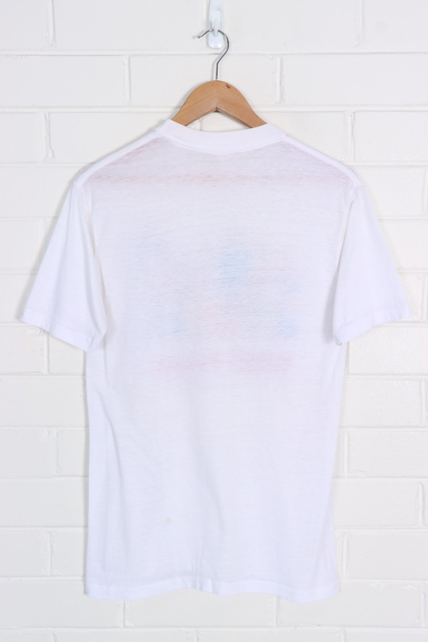 Vintage 1985 Popeye's Friends Cartoon Single Stitch Tee USA Made (S) - Vintage Sole Melbourne