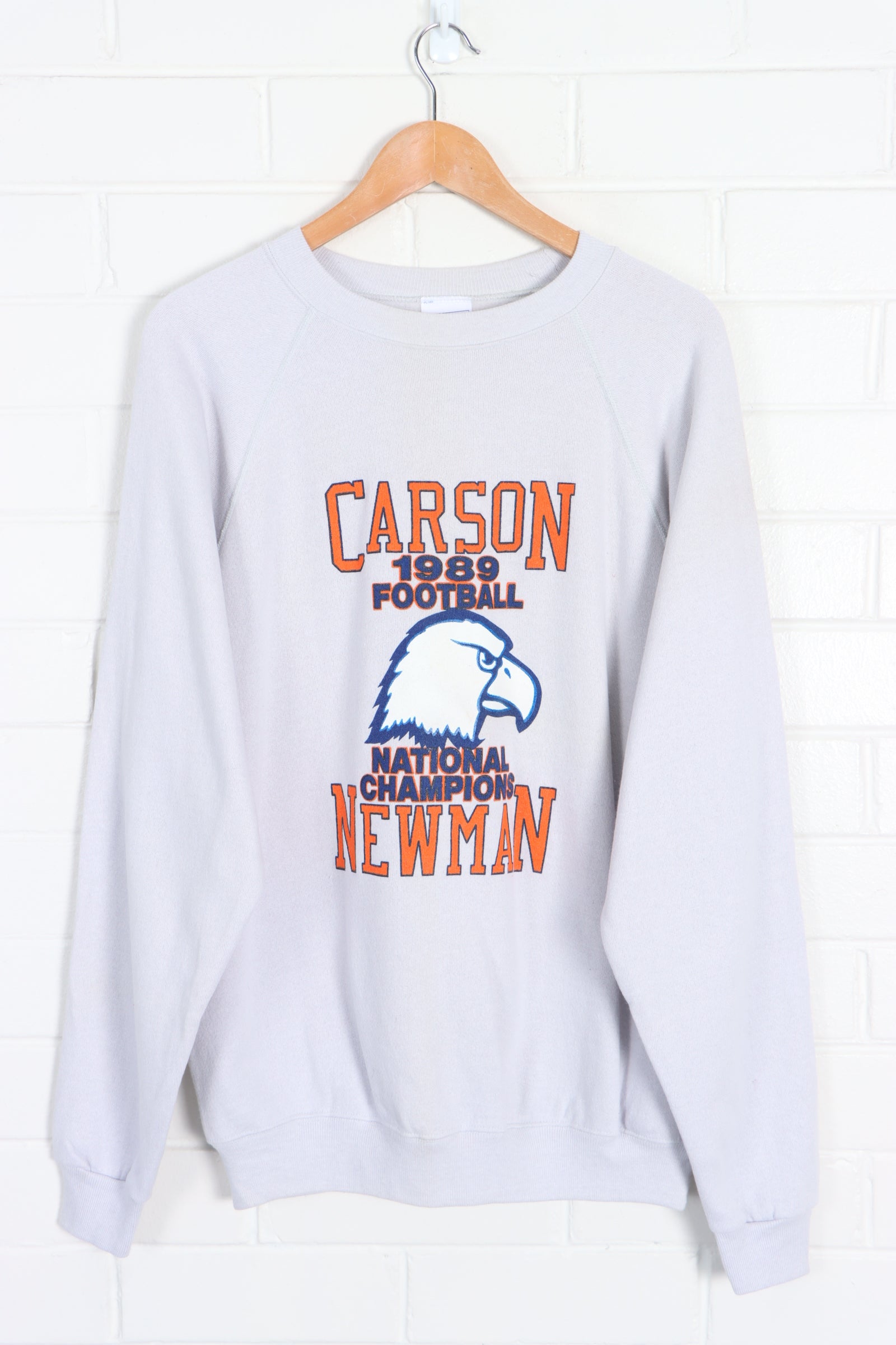 Carson Newman Eagles 1989 College Football Sweatshirt USA Made L Vintage Sole Melbourne
