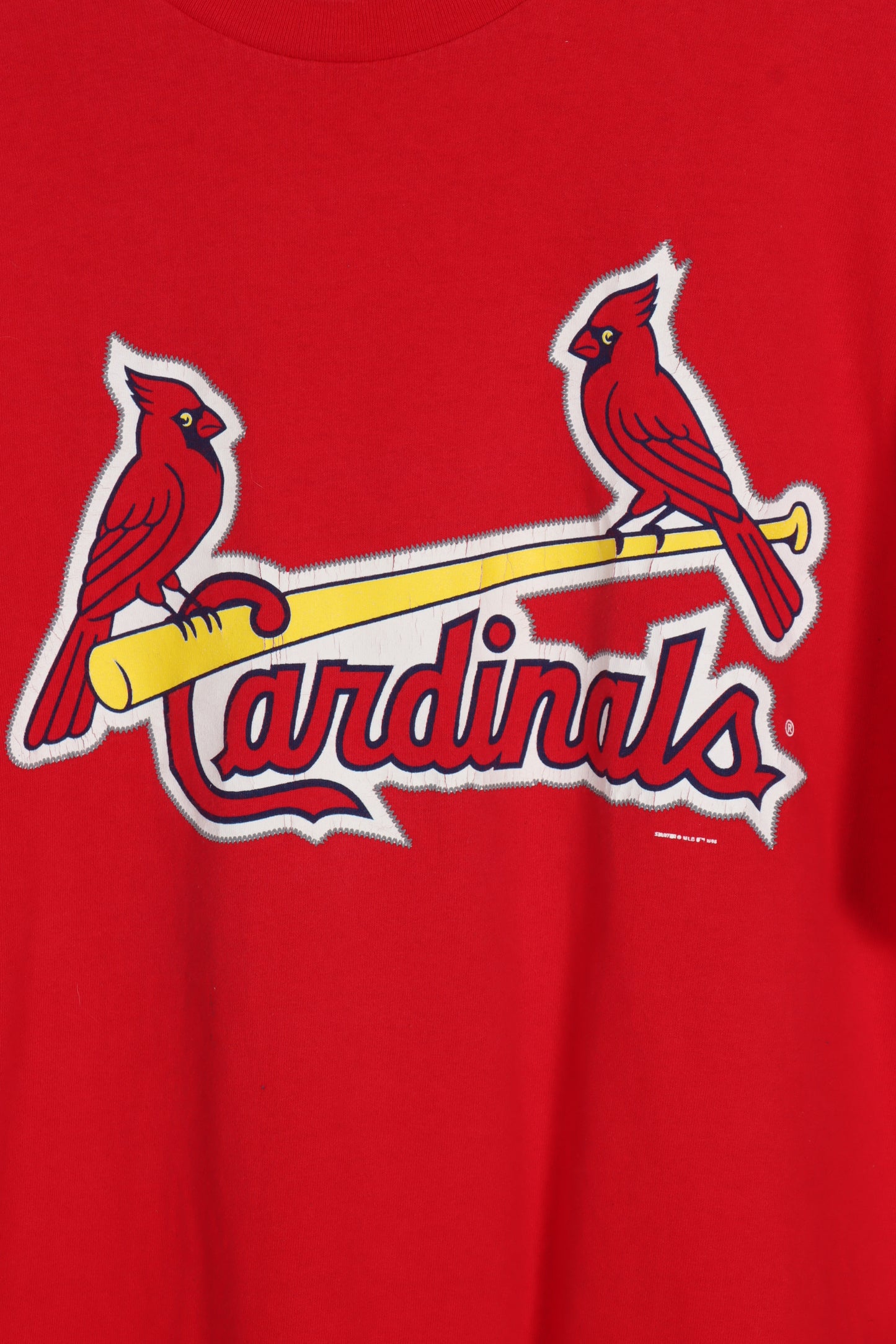 Vintage 1998 STARTER Cardinals NBL Baseball McGwire USA Made Tee (L) - Vintage Sole Melbourne