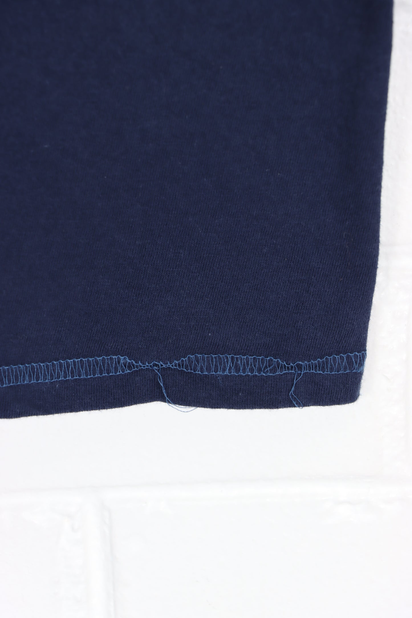 NIKE Blue Toned Center Swoosh Logo T-Shirt (M) - Vintage Sole Melbourne