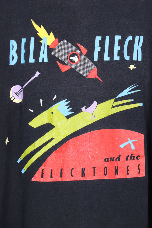 Bela Fleck and The Flecktones Single Stitch T-Shirt (M) - Vintage Sole Melbourne