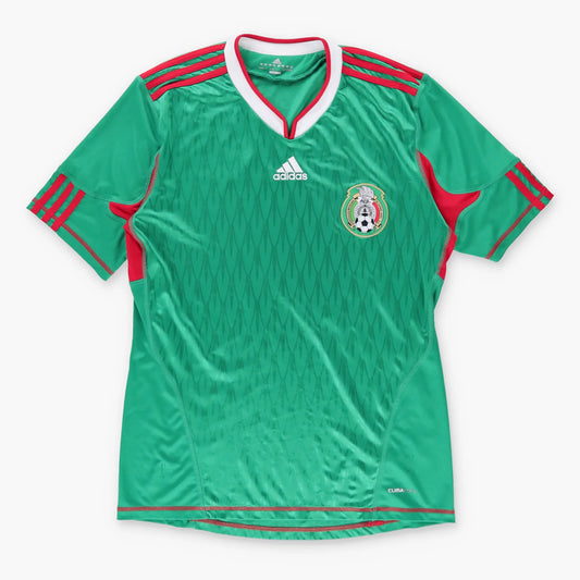 Vintage ADIDAS MEXICO 2010 World Cup Home Embroidered Jersey (S-M)