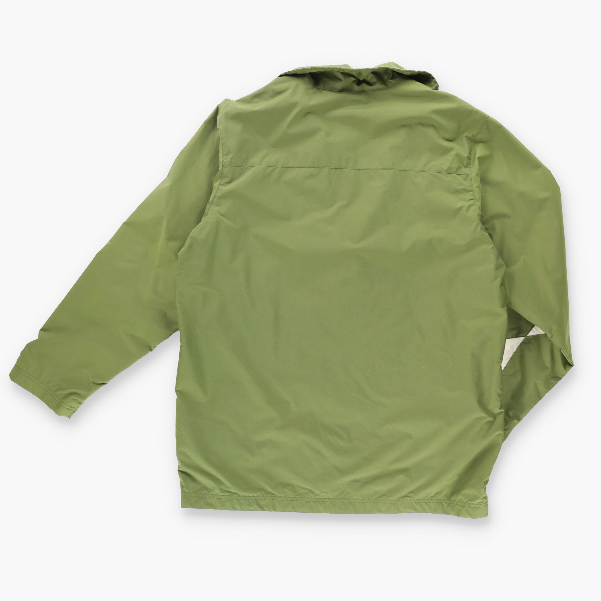 Vintage NIKE Embroidered Khaki Zip Up Windbreaker Jacket *Aubs Vintage Sole Melbourne