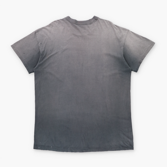 Jack Daniels Whiskey 1988 Single Stitch Faded Grey T-Shirt (XL TALL)