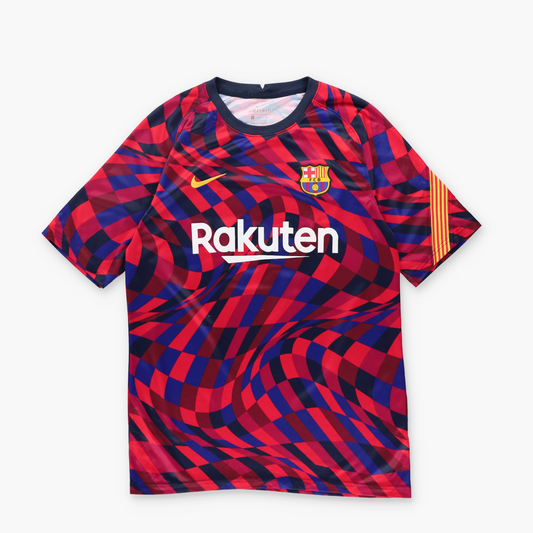 NIKE Rakuten Barcelona 2020-21 Training Soccer Jersey (S)