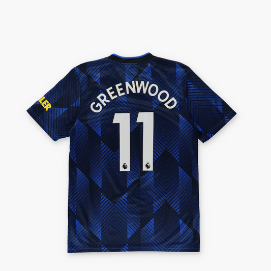 ADIDAS Manchester United 2021-22 #11 'Greenwood' Soccer Football Jersey (M)