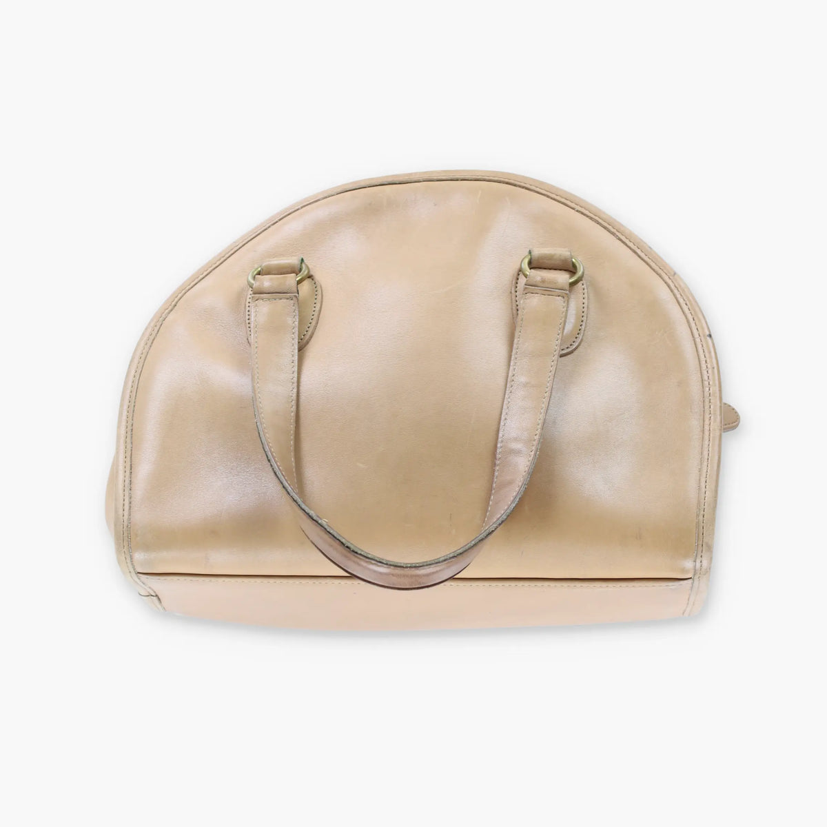 Vintage 90s COACH 9928 Putty 'Chadwick' USA Made Leather Satchel
