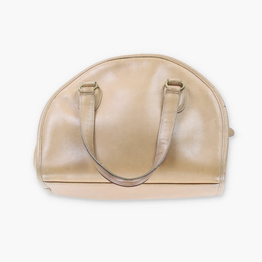 Vintage 90s COACH 9928 Putty 'Chadwick' USA Made Leather Satchel