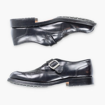 ALLEN EDMONDS Cornell Buckle Strap USA Made Black Shoes (9)