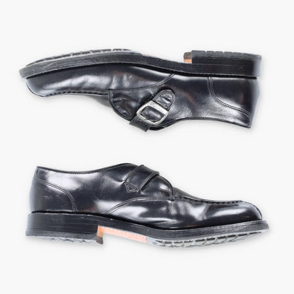 ALLEN EDMONDS Cornell Buckle Strap USA Made Black Shoes (9)