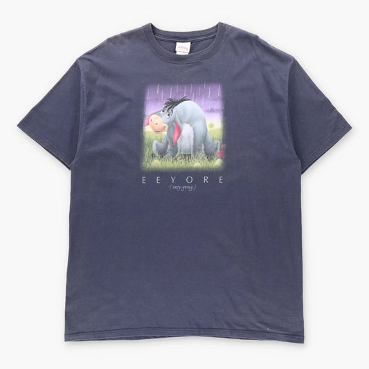 Vintage DISNEY Eeyore "(Easy-Going)" Winne The Pooh T-Shirt (XXL)