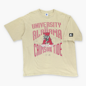 STATER Alabama Crimson Tide College Varsity Football Tee (L-XL)