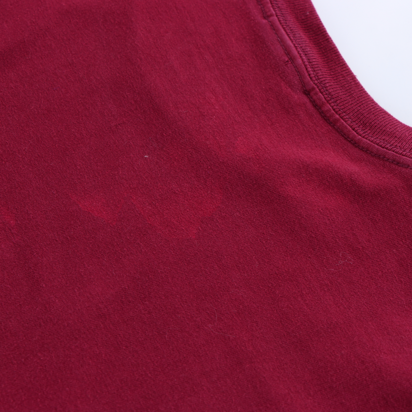 NIKE Embroidered Swoosh Logo Burgundy & White Tee (L-XL)