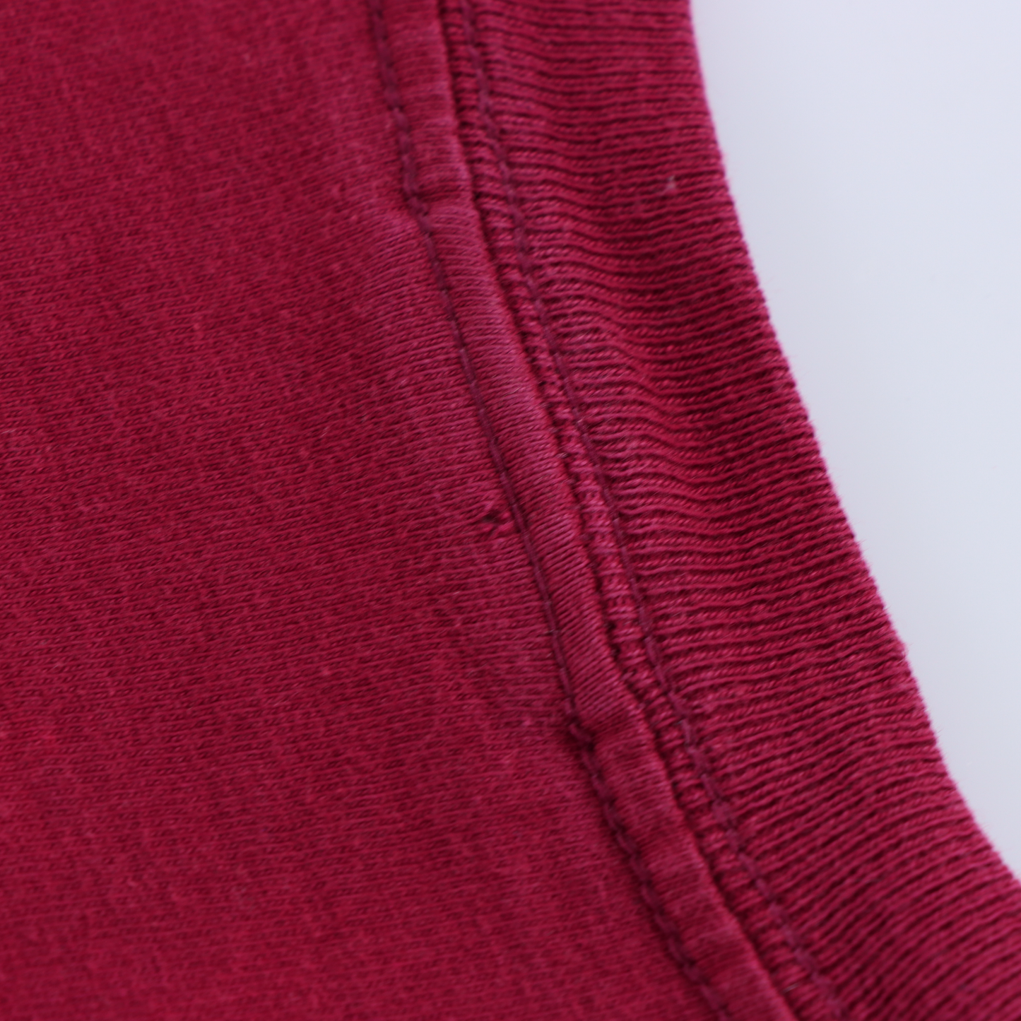 NIKE Embroidered Swoosh Logo Burgundy & White Tee (L-XL)