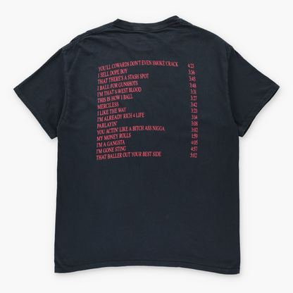 Vintage Autographed VIPER "You’ll Cowards Don’t Even Smoke Crack" Double Sided Rap Tee (L) Vintage Sole Melbourne