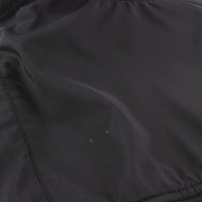 RALPH LAUREN POLO 90s Small Red Pony Black Fleece Zip-Up Jacket (XL)