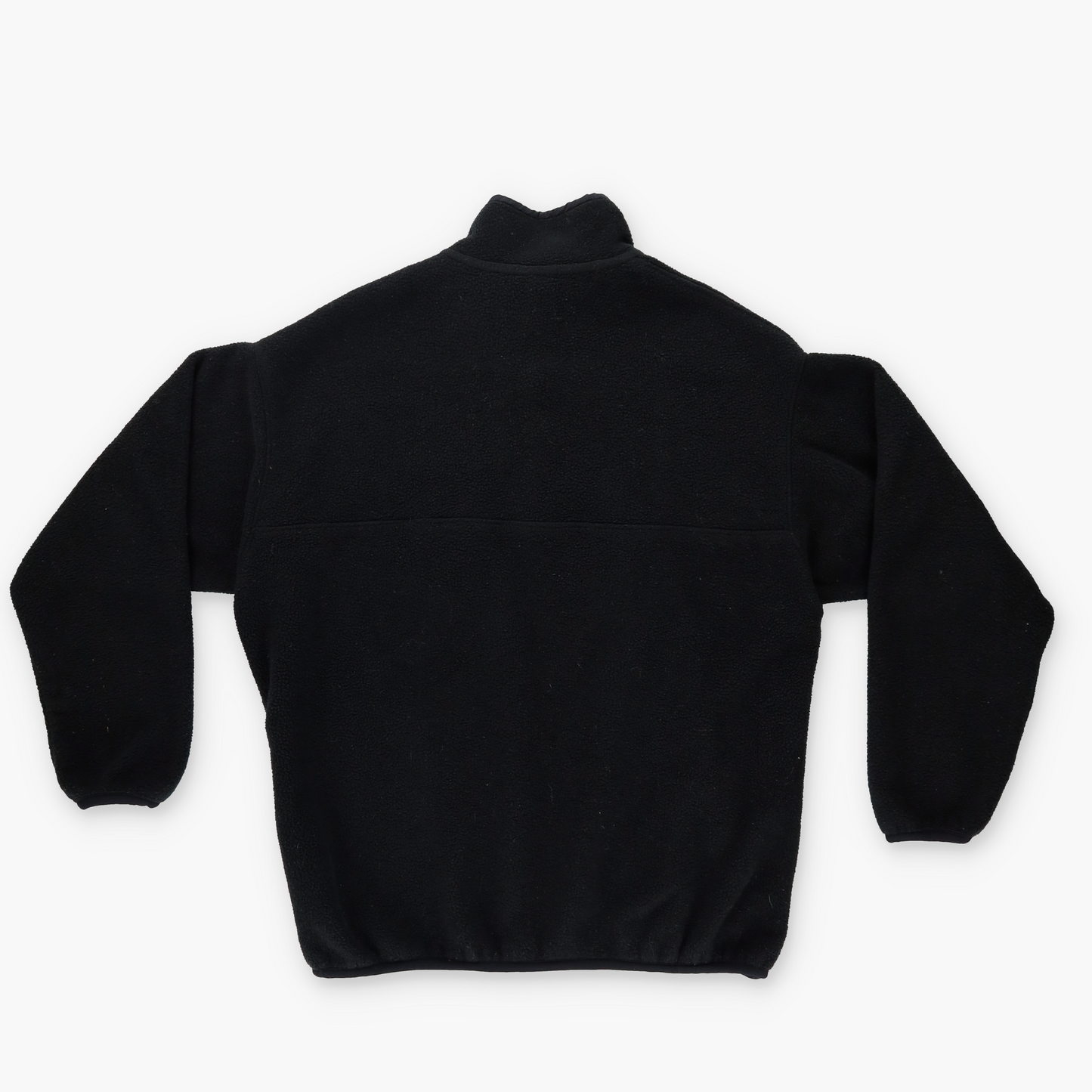 PATAGONIA 'Synchilla 1/4 Snap-T Black Fleece Jumper (L-XL)